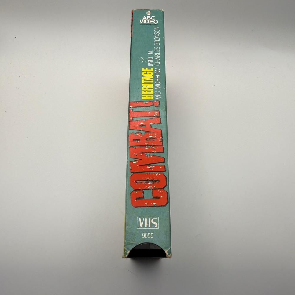 Combat! Episode Five Heritage VHS Vic Morrow Charles Bronson WWII TV Series 9055 - Picture 4 of 4